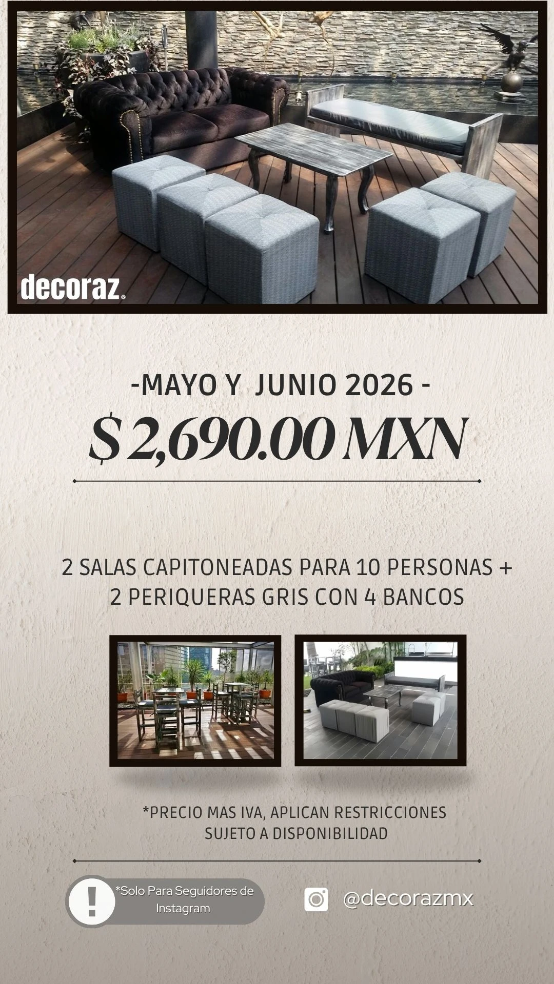 Promo de Salas Vintage Promo de Salas Vintage